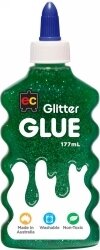 GLITTER GLUE EC 177ML GREEN