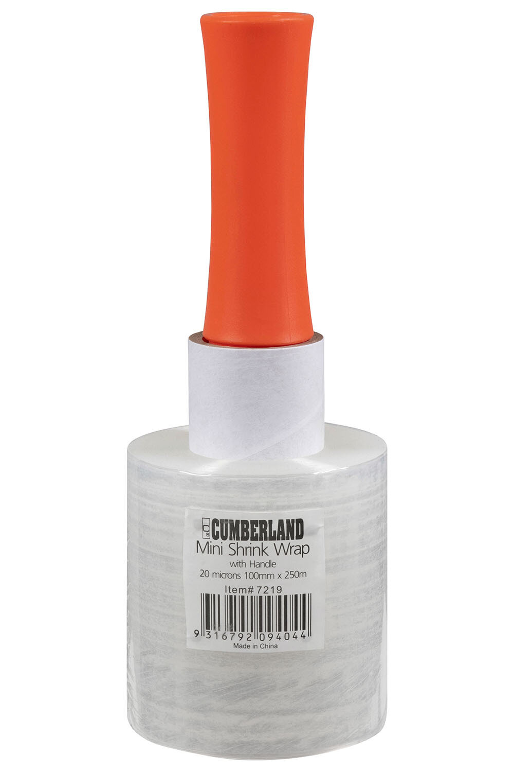 SP- SHRINK WRAP CUMBERLAND 100MM X 250M MINI 20MIC