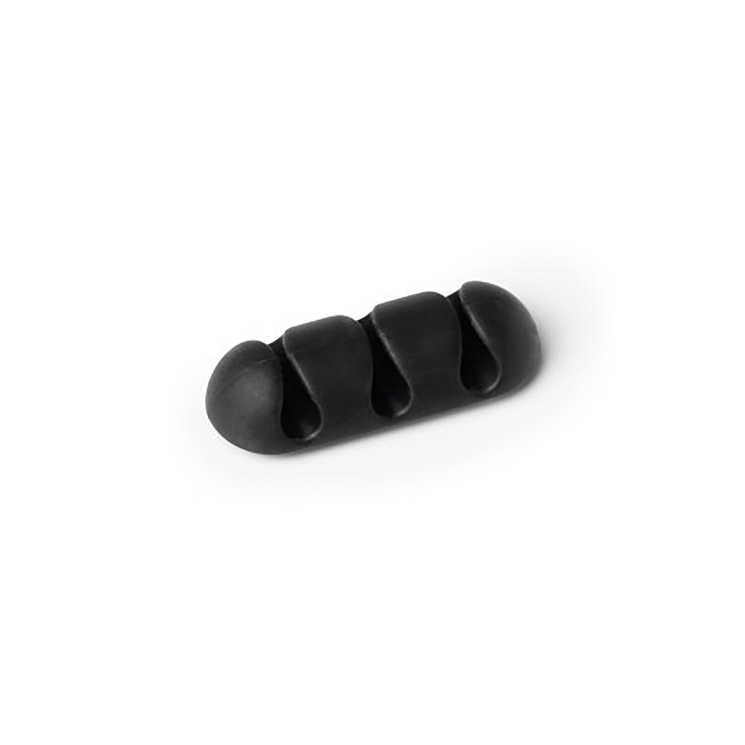 SP- CABLE CLIPS DURABLE CAVOLINE SELF ADH 3 GRAPHITE PK2