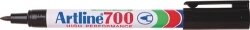MARKER ARTLINE 700 PERMANENT 0.7MM BULLET NIB BLK 4PK x 3 BUNDLE (10638)