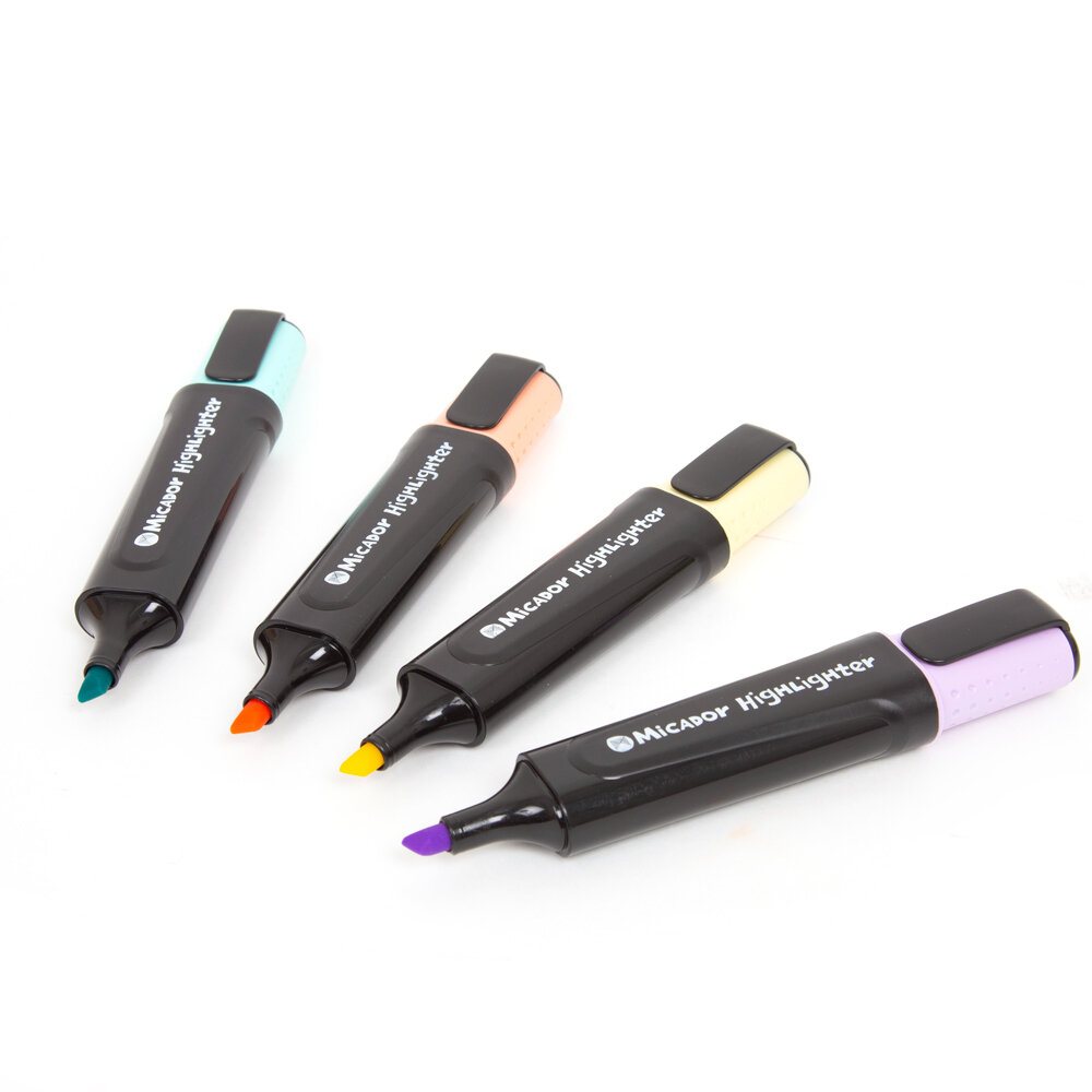 HIGHLIGHTER MICADOR ECO WLT4 ASST PASTEL