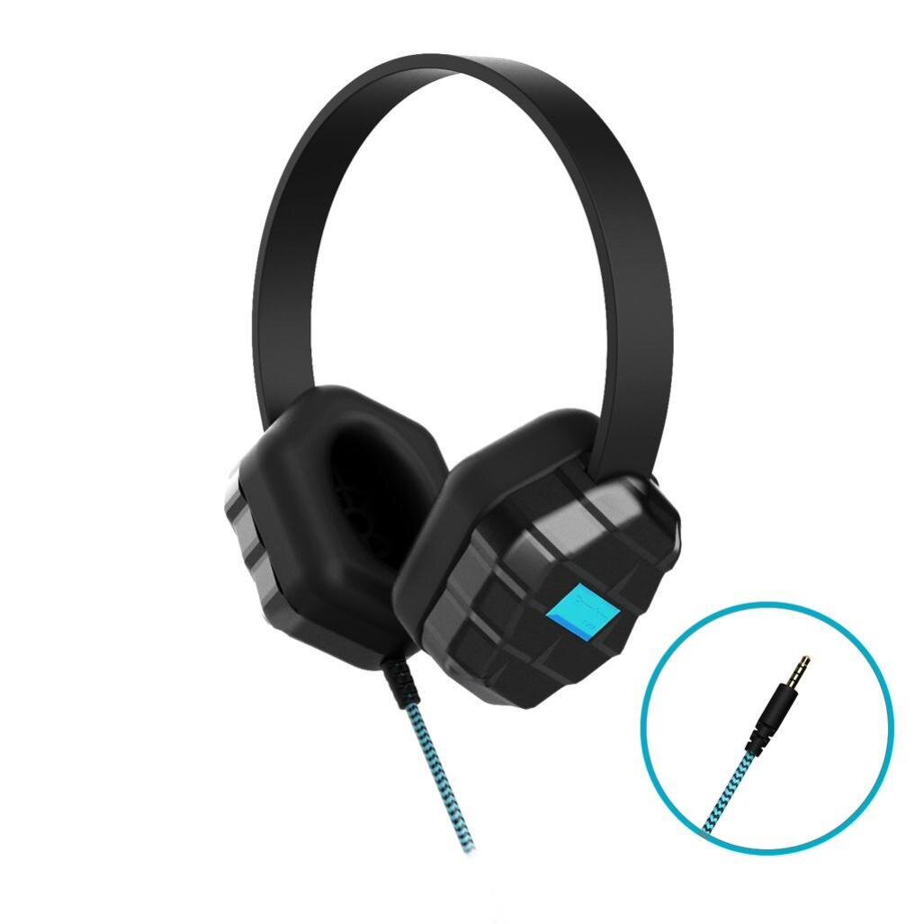HEADPHONES GUMDROP RUGGED B1 3.5MM JACK