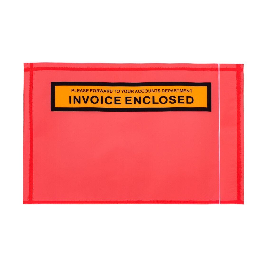 SELF ADHESIVE LOPES STYLUS 165MM X 115MM INVOICE ENCLOSED RED 1000/PACK