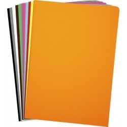 COVER PAPER RAINBOW A3 125GSM ASST PK250