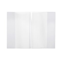 BOOK SLEEVES CONTACT SLIP ON A4 CLEAR PK25