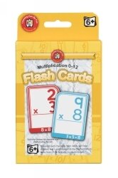 FLASH CARDS LCBF 87X123MM MULTIPLICATION 0-12