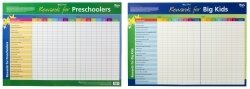 SP- WALL CHART GILLIAN MILES Rewards For Preschoolers/Big Kids Chart