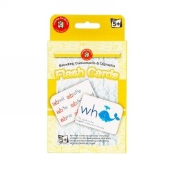 FLASH CARDS LCBF BLENDING CONSONANTS & DIGRAPHS