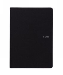 NOTEBOOK COLLINS B6 MELBOURNE JURA BLACK 192PG
