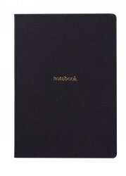 NOTEBOOK COLLINS B6 SYDNEY ARGYLE BLACK 192PG