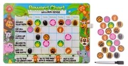 REWARD CHART JUNGLE LCBF 390X270MM MAGNETIC