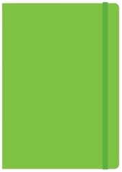 NOTEBOOK COLLINS A5 LEGACY FEINT RULED GREEN 240PG