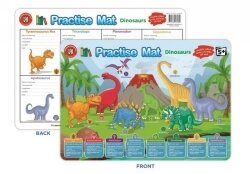 SP- PRACTICE MAT LCBF 42X28CM DINOSAURS