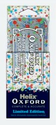MATHS SET HELIX OXFORD SPLASH INTERNATIONAL 9 PIECE BLUE