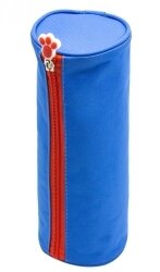 PENCIL CASE GLITTER CRITTERS ROLLME BARREL BLUE