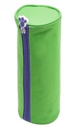 PENCIL CASE GLITTER CRITTERS ROLLME BARREL GREEN