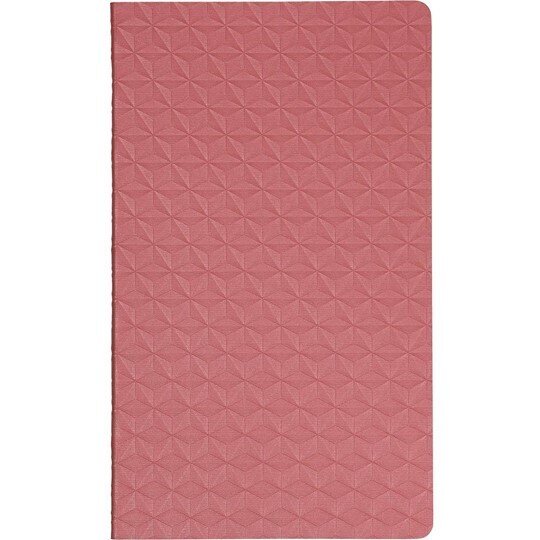 NOTEBOOK COLLINS A5 SLIM DAZZLE RULED PINK 192PG
