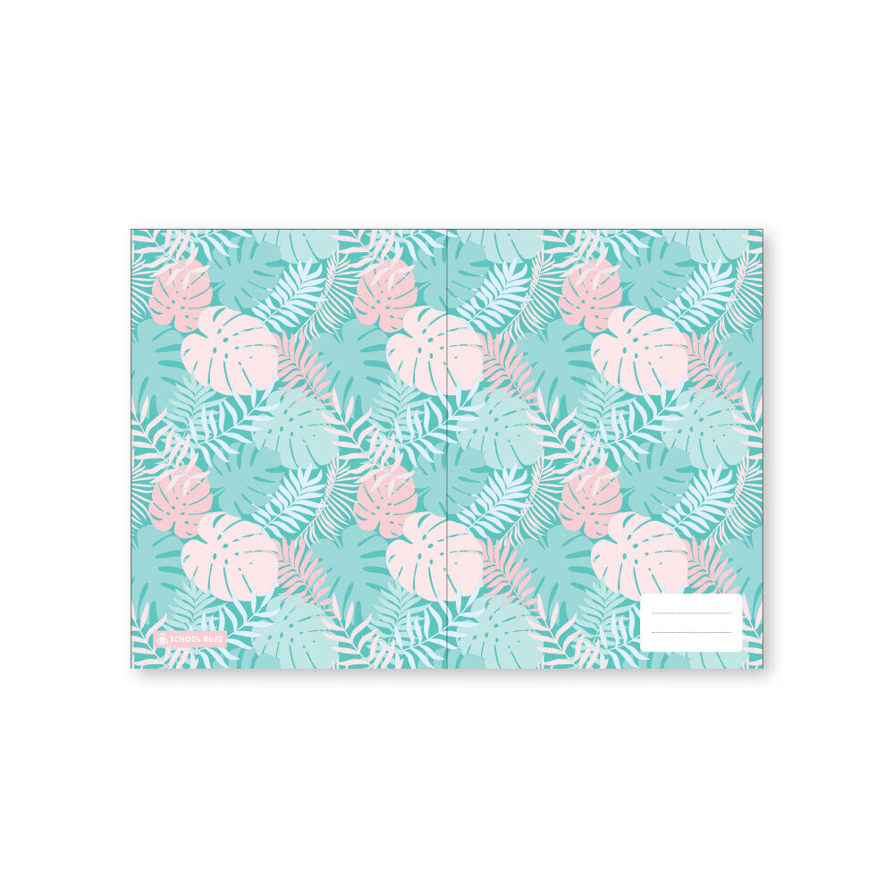 BOOK COVERS SCHOOL BUZZ A4 BOTANICAL BLISS