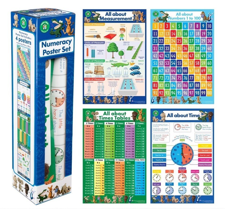 POSTER BOX SET LCBF ALL ABOUT NUMERACY