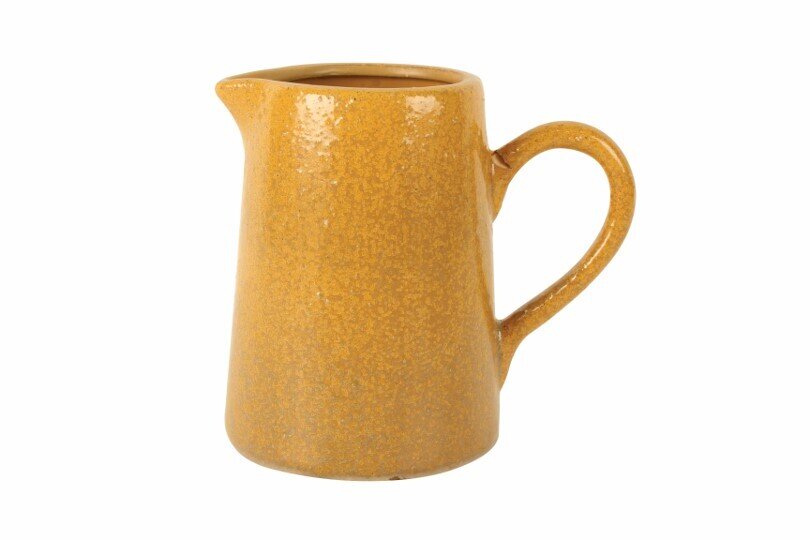 GIFT GNS MONO NAOMI CERAMIC JUG WITH HANDLE NO HOLE 19X18X13CM