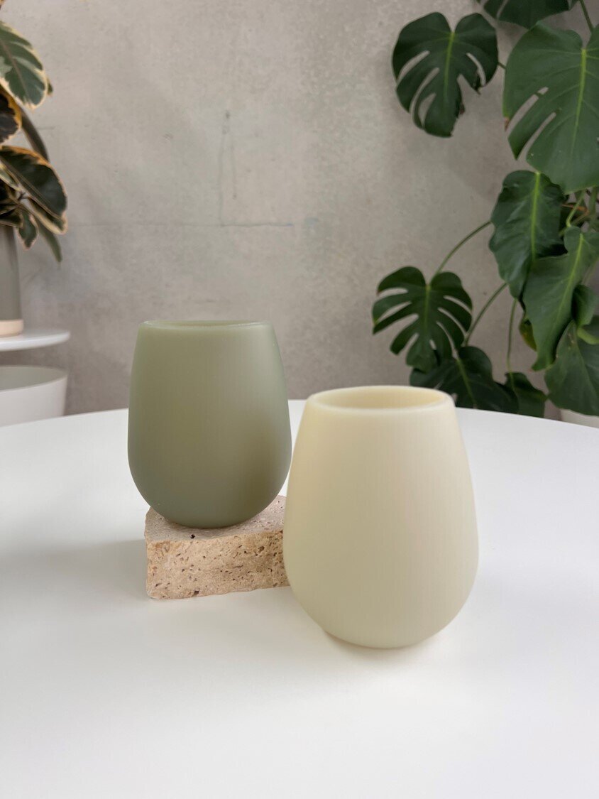 GIFT PORTER GREEN FEGG GLASSES 350ML TORCELLO