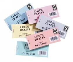 Check, Cloak & Raffle Tickets