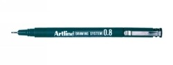PEN ARTLINE DRAWING SYSTEM 238 BLACK (0.8MM)