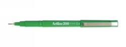 PEN FINELINER ARTLINE 200 0.4MM FINE GREEN