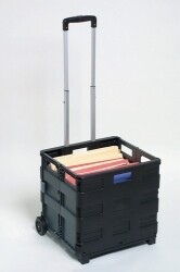 TROLLEY MARBIG COLLAPSIBLE STORAGE BLACK