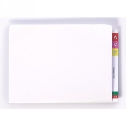 FILE LATERAL AVERY LEGAL EXTRA HEAVY WEIGHT WHITE BX100