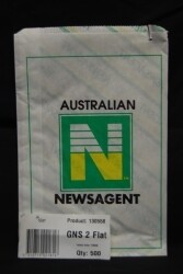 BAGS PAPER NEWSAGENT NO.2 165 X 240 PK500
