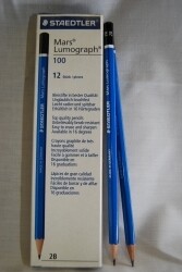 PENCILS STAEDTLER/MARS LUMOGRAPH 2B