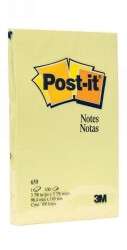 POST- IT NOTES 659 98X149 YELLOW