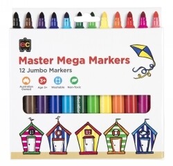 MARKER EC MASTER MEGA 5.8MM WASHABLE PK12