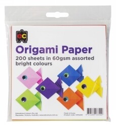 ORIGAMI PAPER EC PK200 15CM
