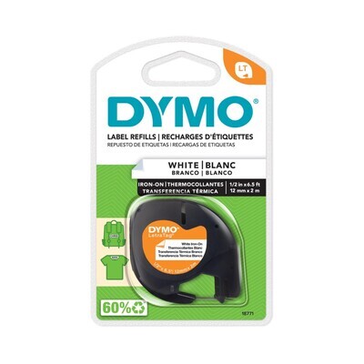 LABEL TAPE DYMO LETRA-TAG CLOTH LABELS