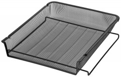DOCUMENT TRAY ESSELTE METAL MESH A4 BLACK
