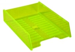 DOCUMENT TRAY ITALPLAST MULTIFIT NEON YELLOW
