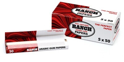 RANCH PAPER RANCH 100% NATURAL ARABIC GUM RED