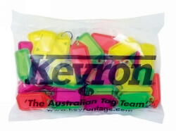 KEY TAGS KEVRON FLUORO ASST PK50