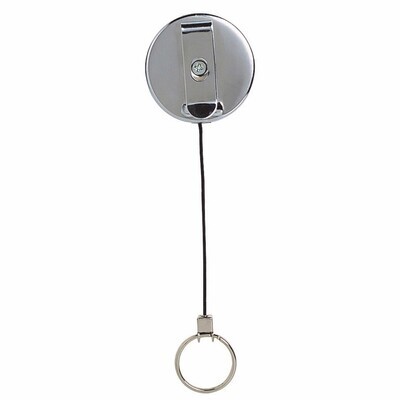 SP- KEY HOLDER REXEL RETRACTABLE WITH RING