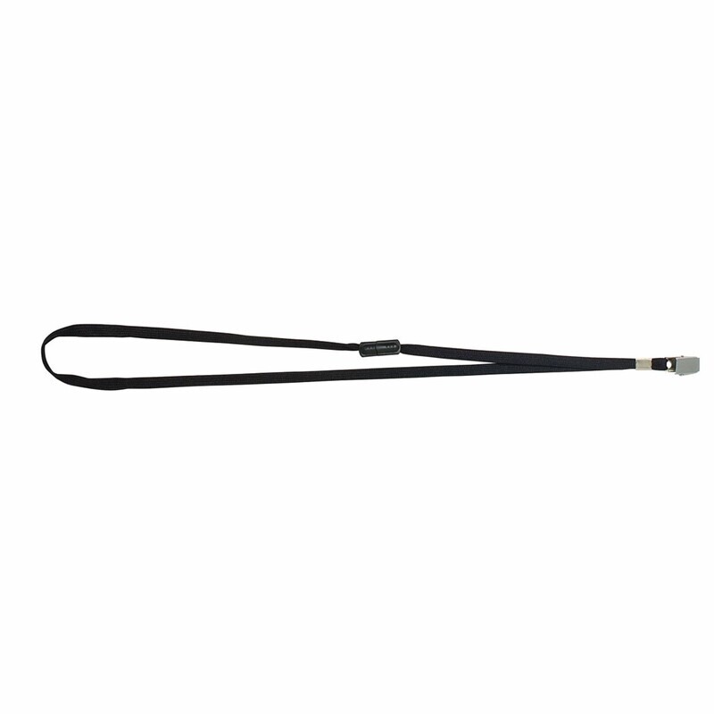 SP- ID LANYARD & NECK CHAIN REXEL 520MM W/BREAKAWAY SAFETY CLIP PK10