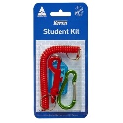 STUDENT KIT KEVRON ID HOLDER 4PCS ASST