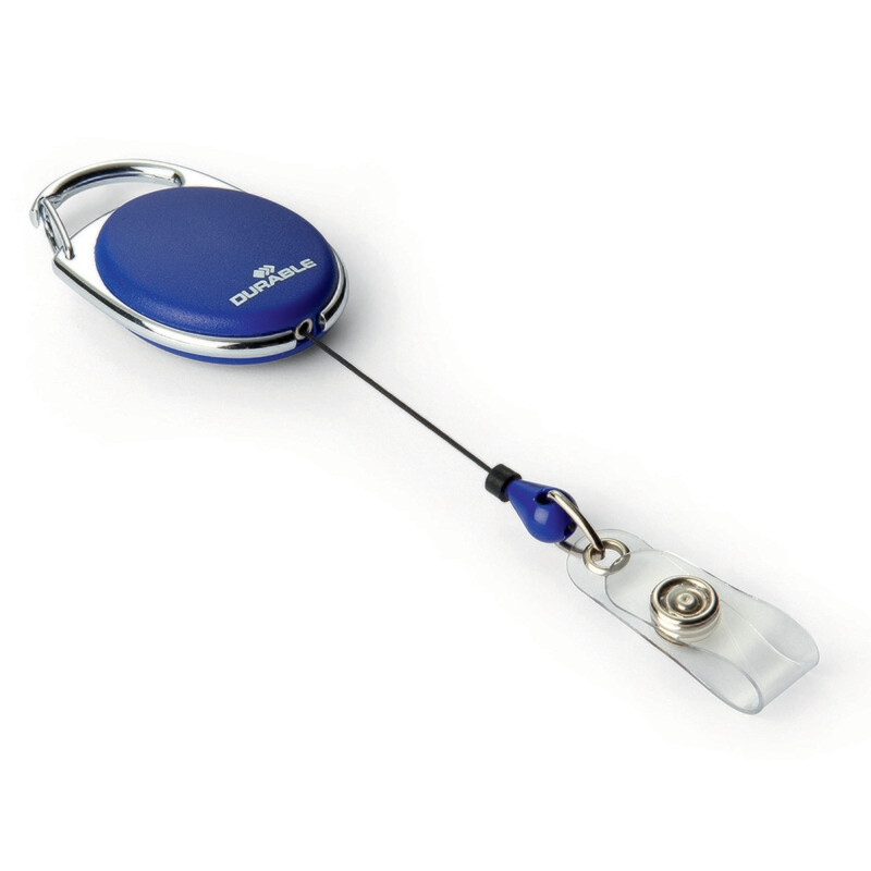 SP- NAME BADGE DURABLE REEL STYLE 80CM BLUE BX10