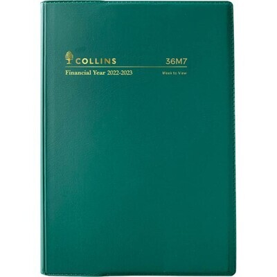 DIARY FINANCIAL YEAR 22/23 COLLINS A6 WTV GREEN