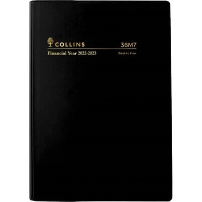 DIARY FINANCIAL YEAR 22/23 COLLINS A6 WTV BLACK
