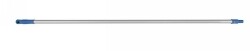 MOP HANDLE CLEANLINK 150CM ALUMINIUM WITH 25MM THREAD BLUE