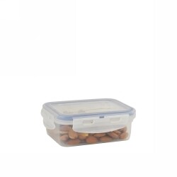 FOOD CONTAINER ITALPLAST 350ML AIR LOCK CLEAR