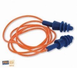 SP- EARPLUGS PROSIL ZIONS SILICONE CORDED-REUSABLE IN PLASTIC CASE