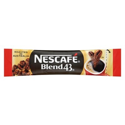 COFFEE NESCAFE BLEND 43 STICK PACK 1.7G 1000'S